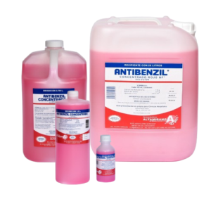 Desinfectante Antibenzil Concentrado Rojo ALTAMIRANO